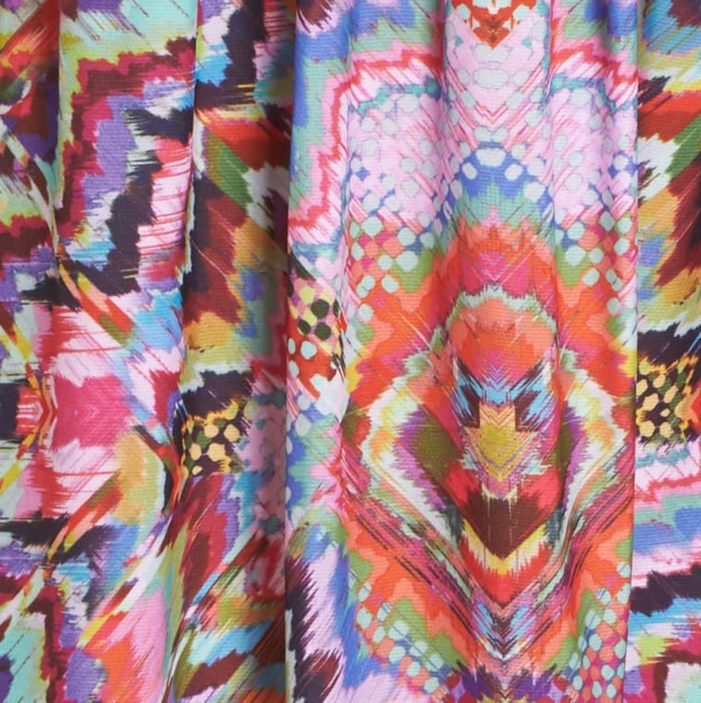 Felicity + Coco Colby Kalidis Print Midi Dress S - image 8